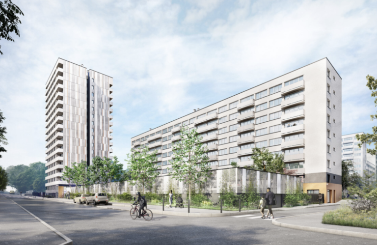 Villemomble - rénovation parking - parking en silo